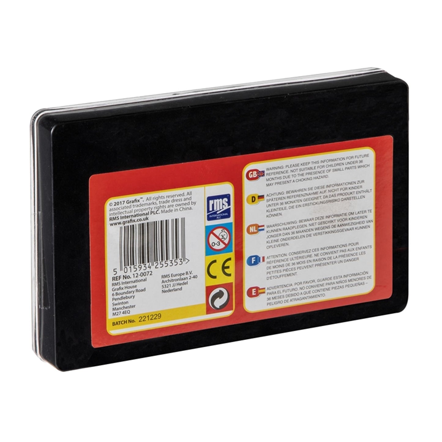 Grafix 2 mazzi di carte da gioco e 4 dadi