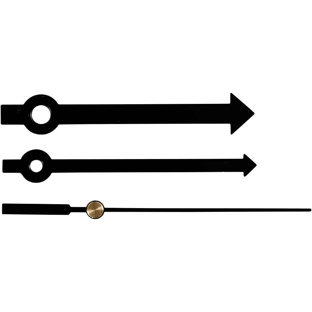 Lancette Creative Company, misura foro 4+6 mm, nere, 1 set