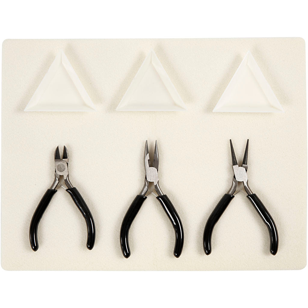 Set di strumenti per gioielli Creative Company, l: 10+11+12 cm, 1 set