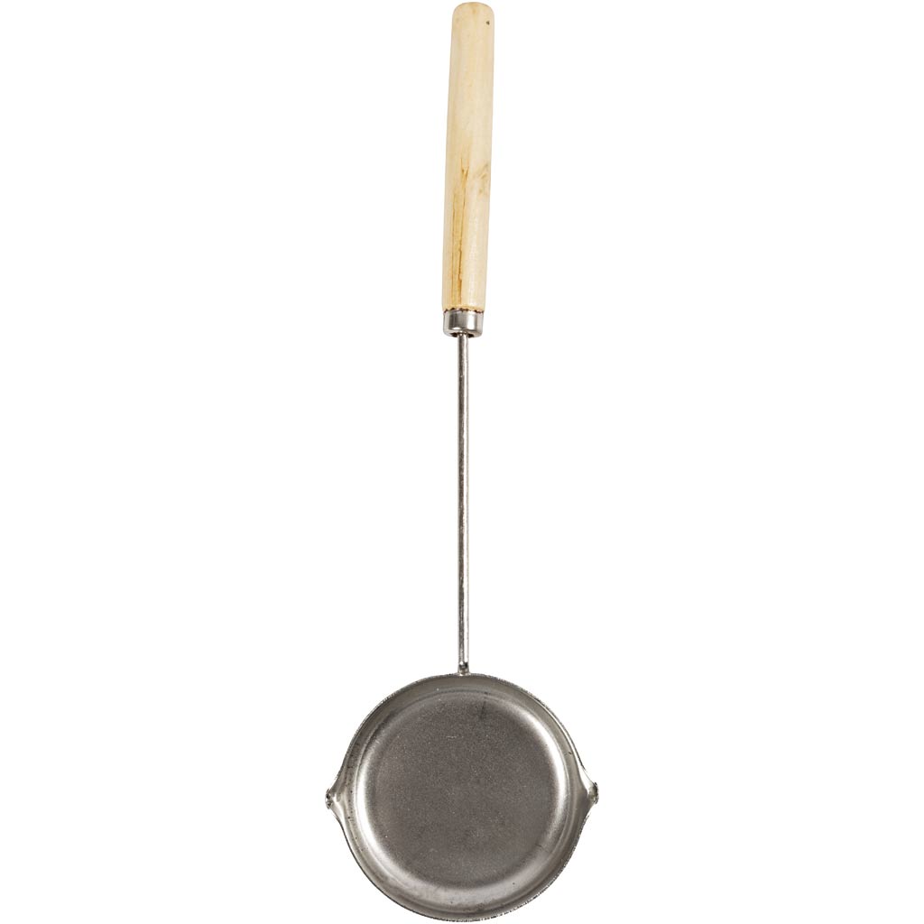 Molde para verter y fundir de estaño, d: 16 mm, l: 26 cm, d 6,5 cm, 1 pieza