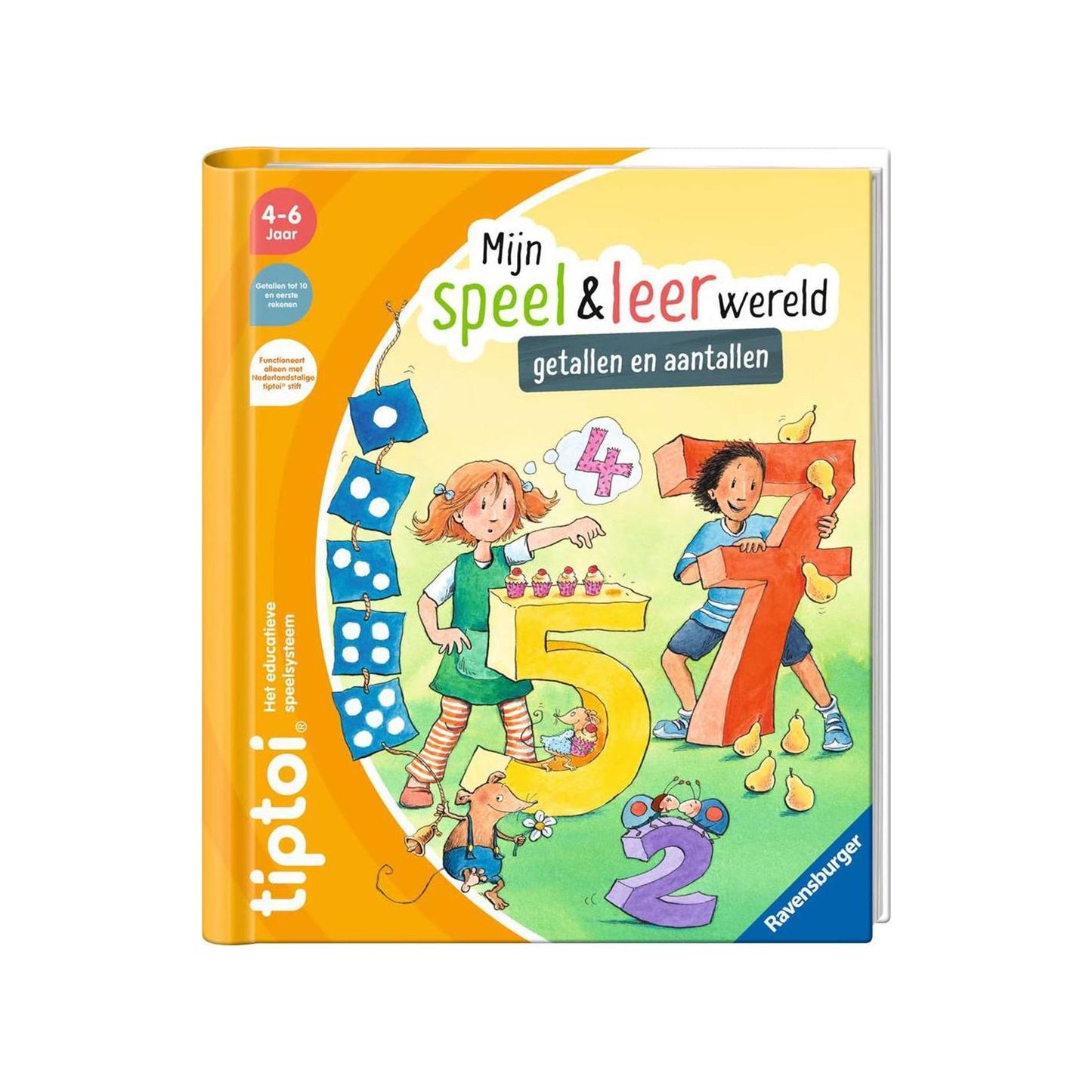 Ravensburger tiptoi il mio mondo di gioco e apprendimento: numeri e numeri