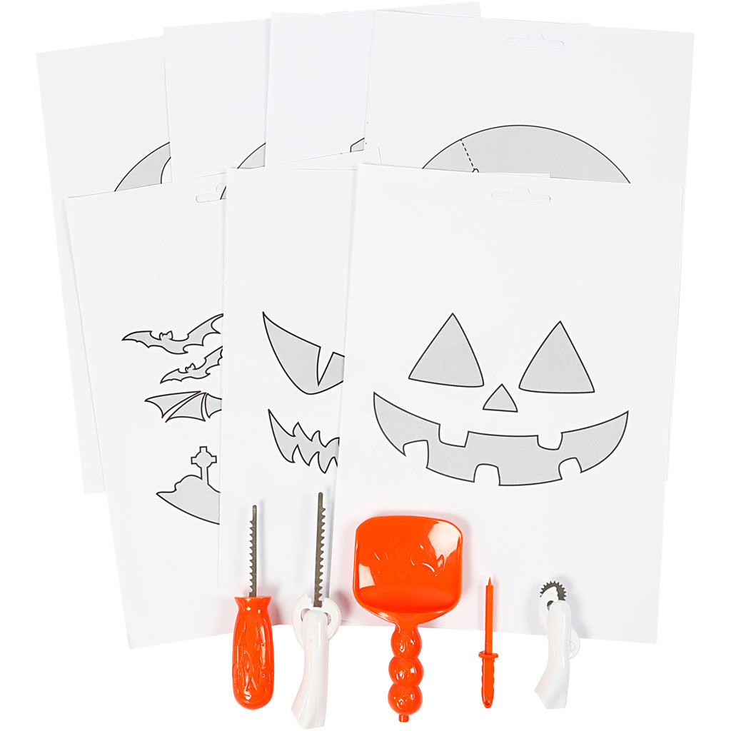 Juego para tallar calabazas de Creativ Company, 1 juego