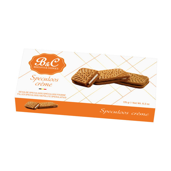 Galletas galletas speculoos rellenas de crema speculo-vainilla (12x 175g)