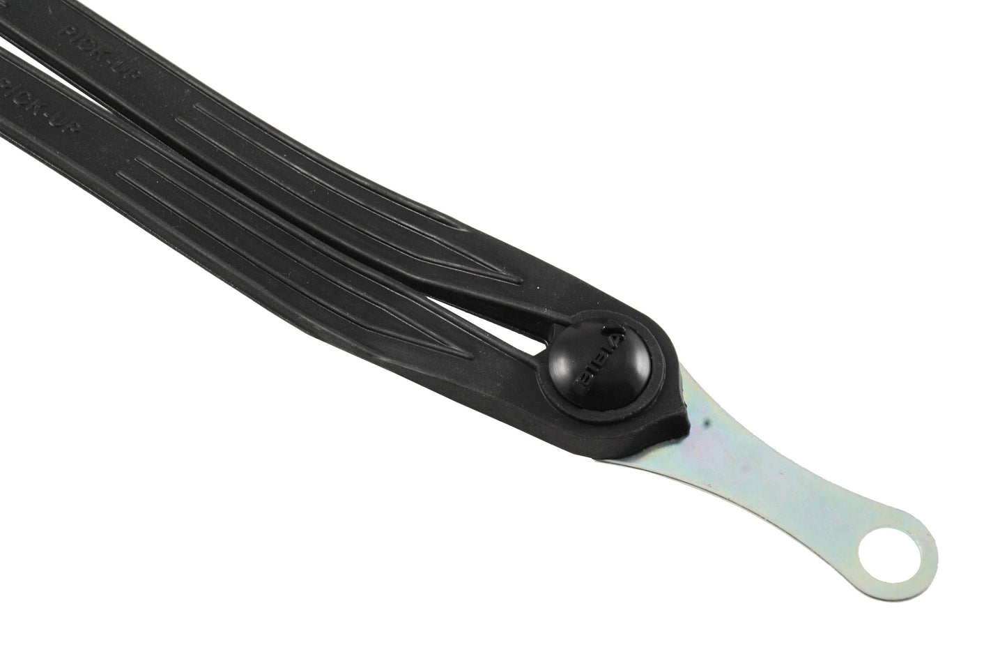 Cordo cuerda elástica de goma clásica negra con placas de eje extraíbles de 12 mm