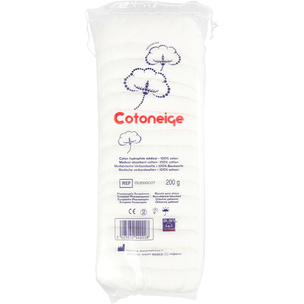 Lana di cotone, 200 g 1 scatola