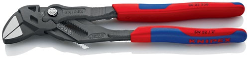 Pinza per chiavi Knipex | lunghezza 250 mm fosfatato nero | campata 52 mm giacche multicomponente | 1 pezzo - 86 02 250 - 86 02 250