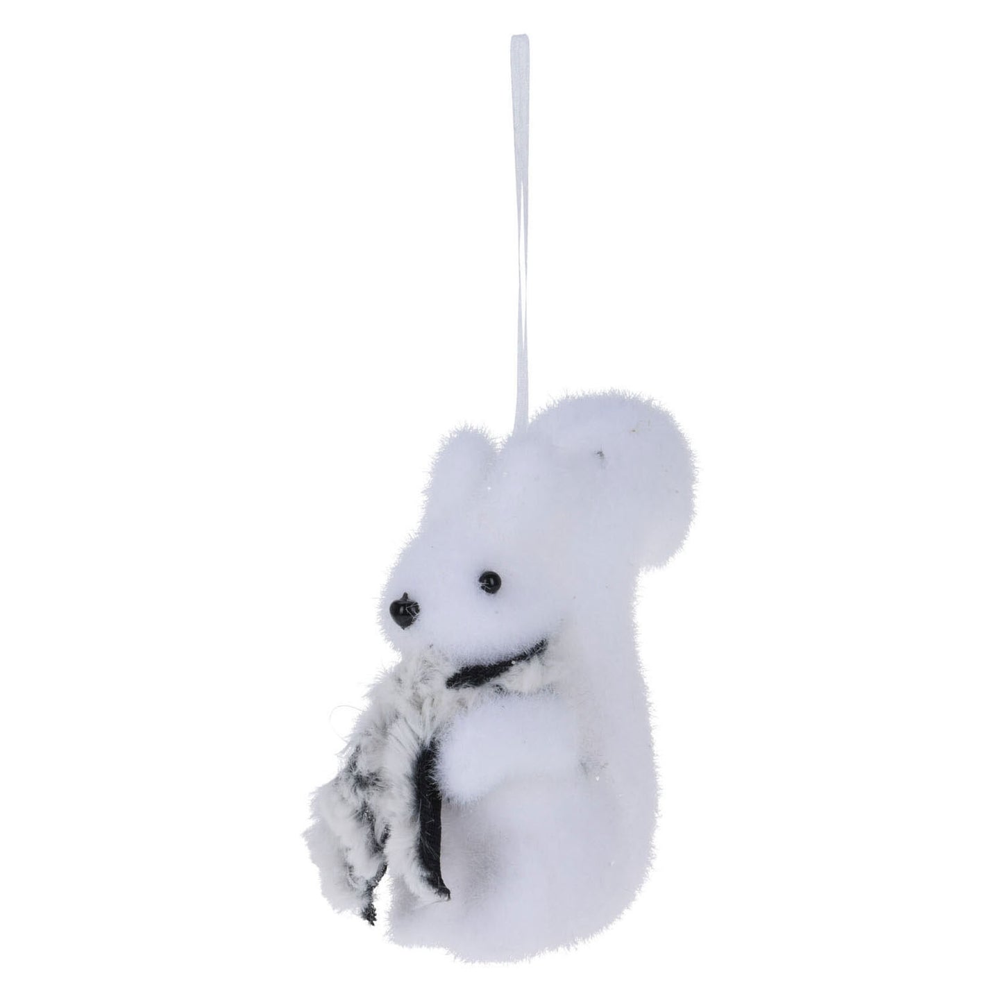 Animal de nieve colgante de Navidad 11x7cm, conjunto de 24