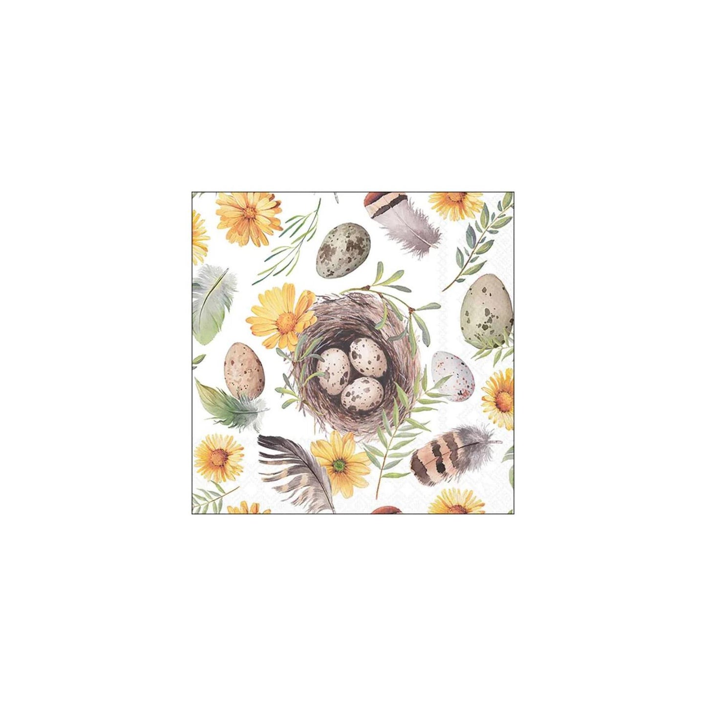 Servilletas Ambiente 33cm nido de pájaros