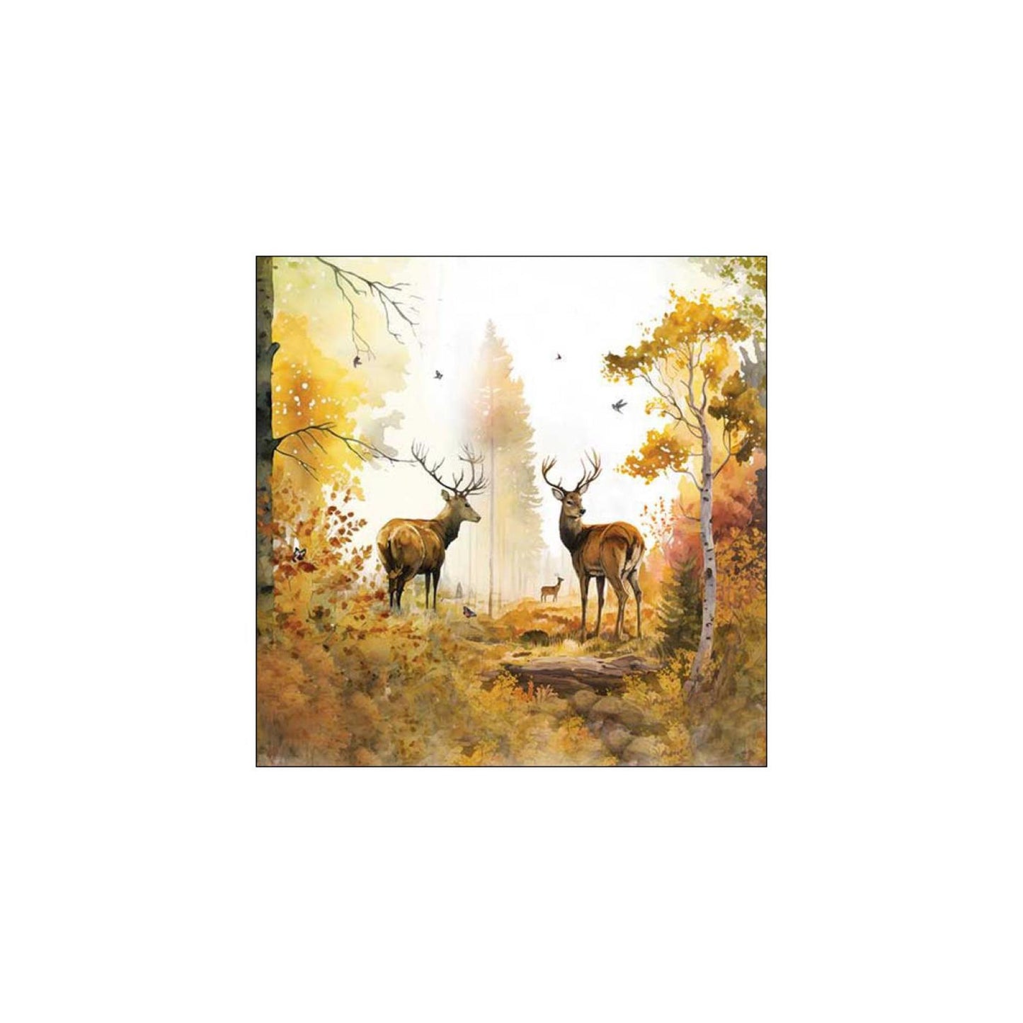 Servilletas Ambiente 33cm bosque otoñal
