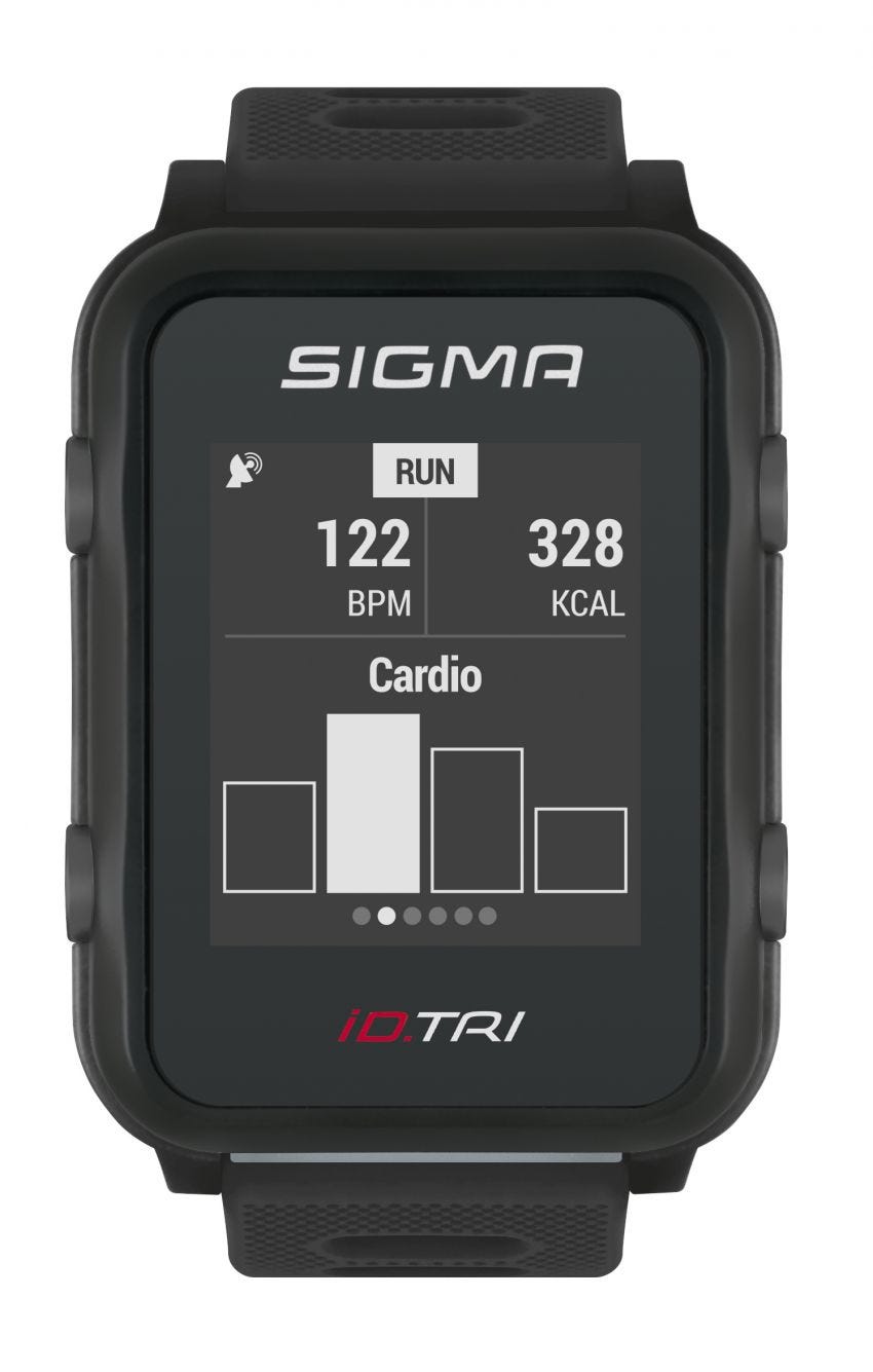 Sports Watch Sigma ID.tri Black Basic