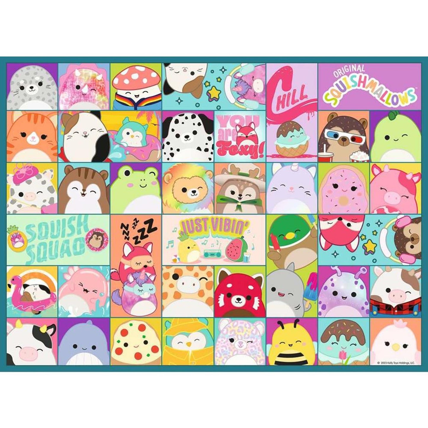 Ravensburger Jigsaw Puzzle XXL Squishmallows, 100.