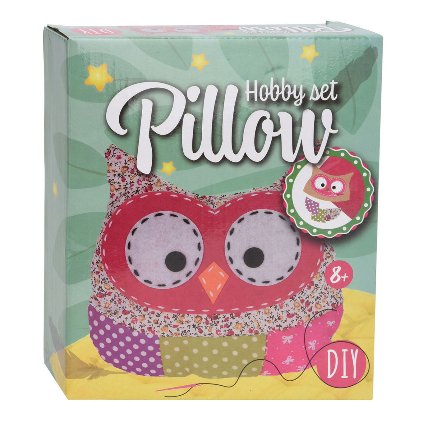 Hobbyset crea il tuo cuscino - Design del gufo