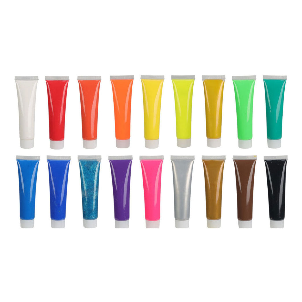 Juego de pintura acrílica, 18dlg.