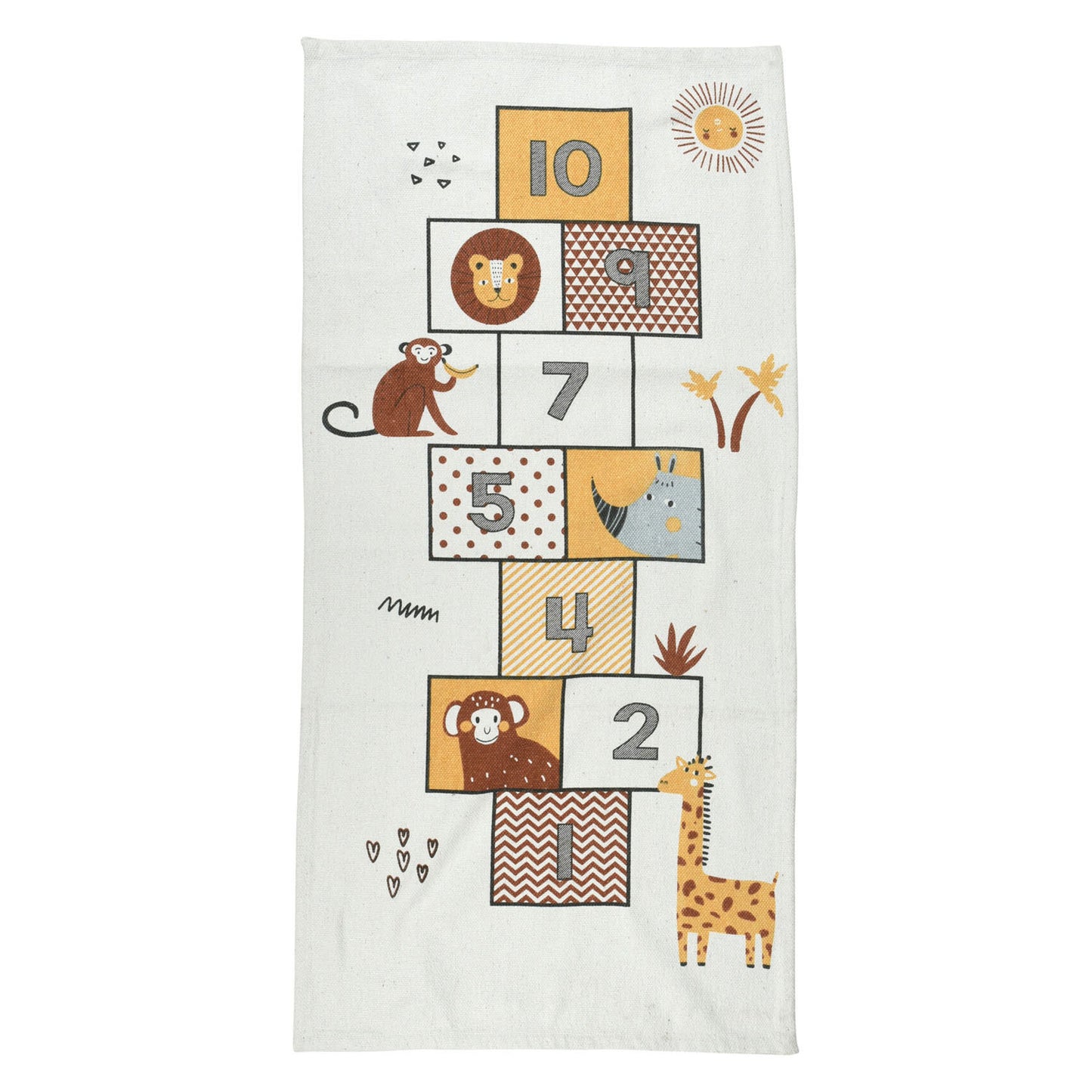 Alfombra Harken Safari, 70x140cm