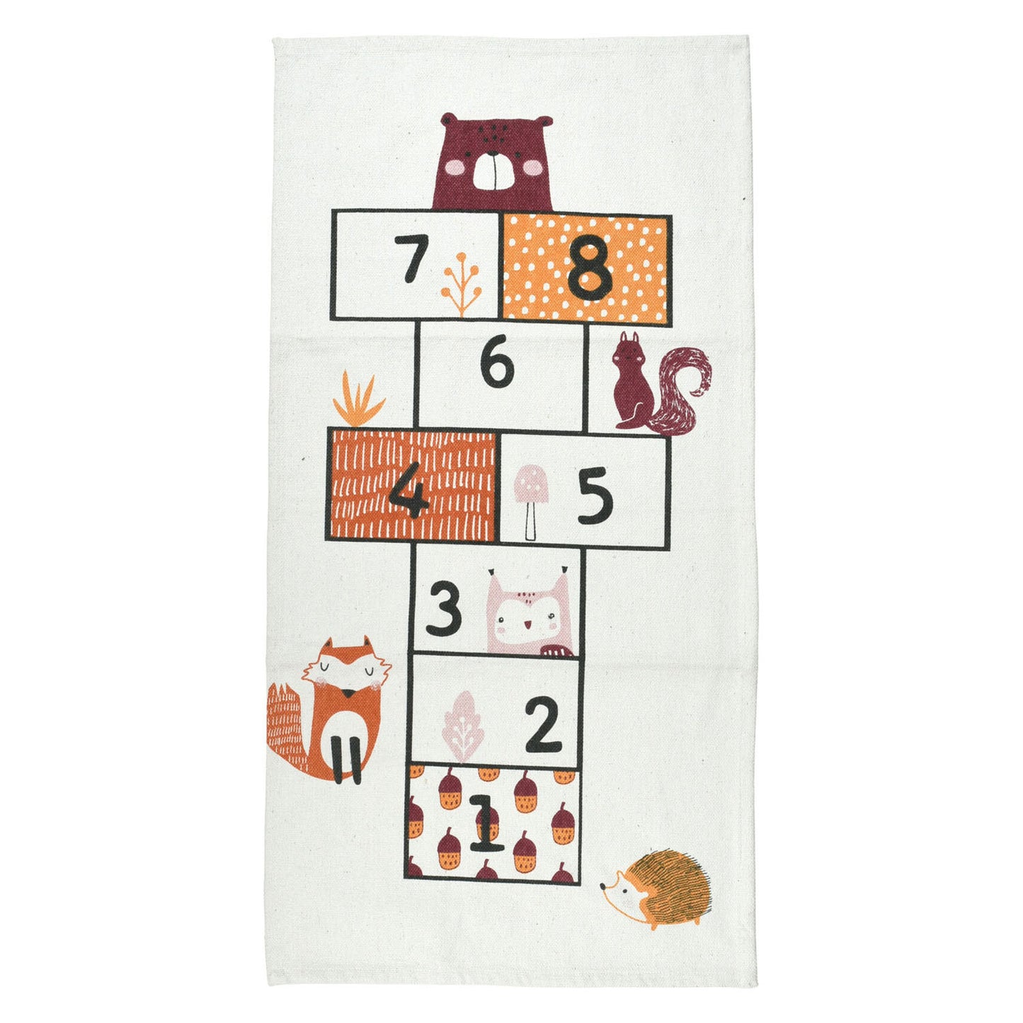Animali della foresta Hick del tappeto, 70x140 cm