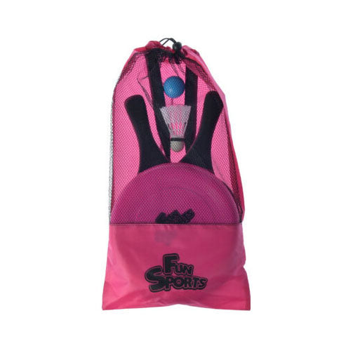 Set da gioco per esterni rosa, 5ldg.
