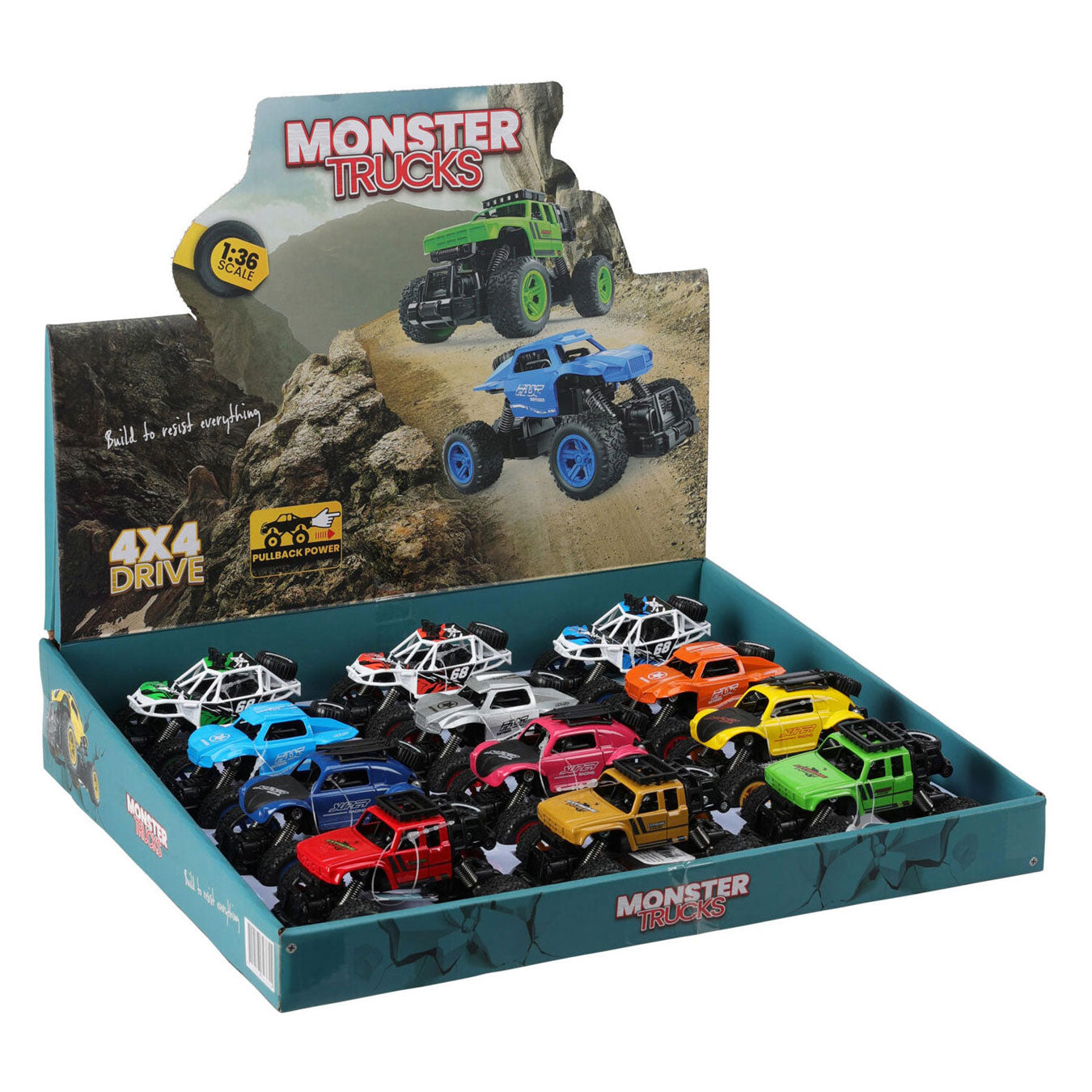 Diecast retira el camión monstruo