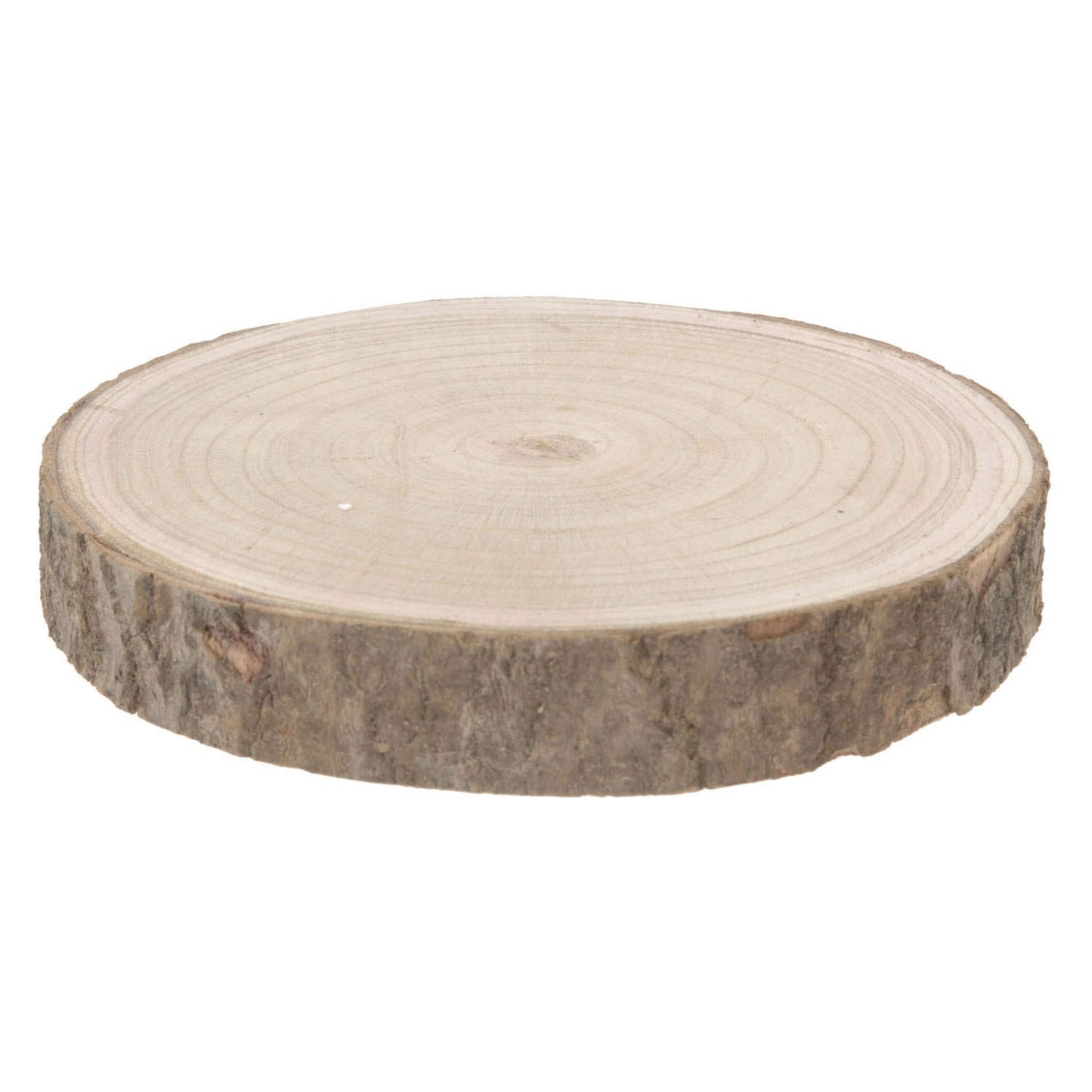 Disco de árbol con corteza de 18-23 cm