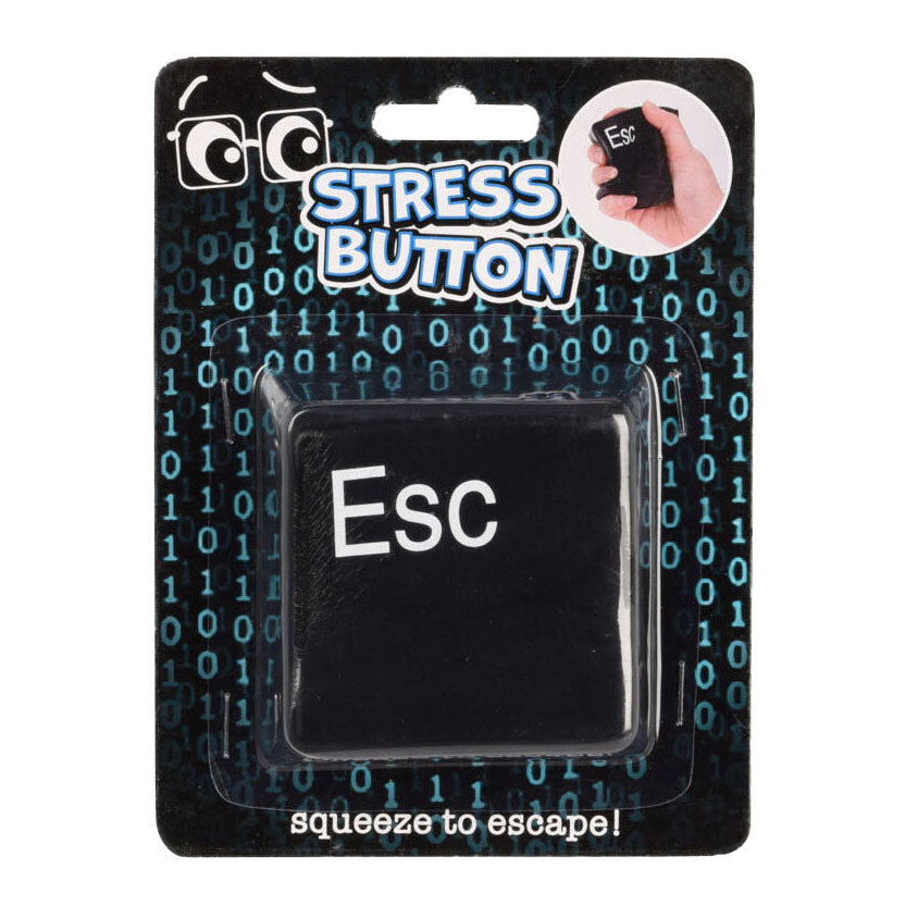 botón de escape de la bola de estrés