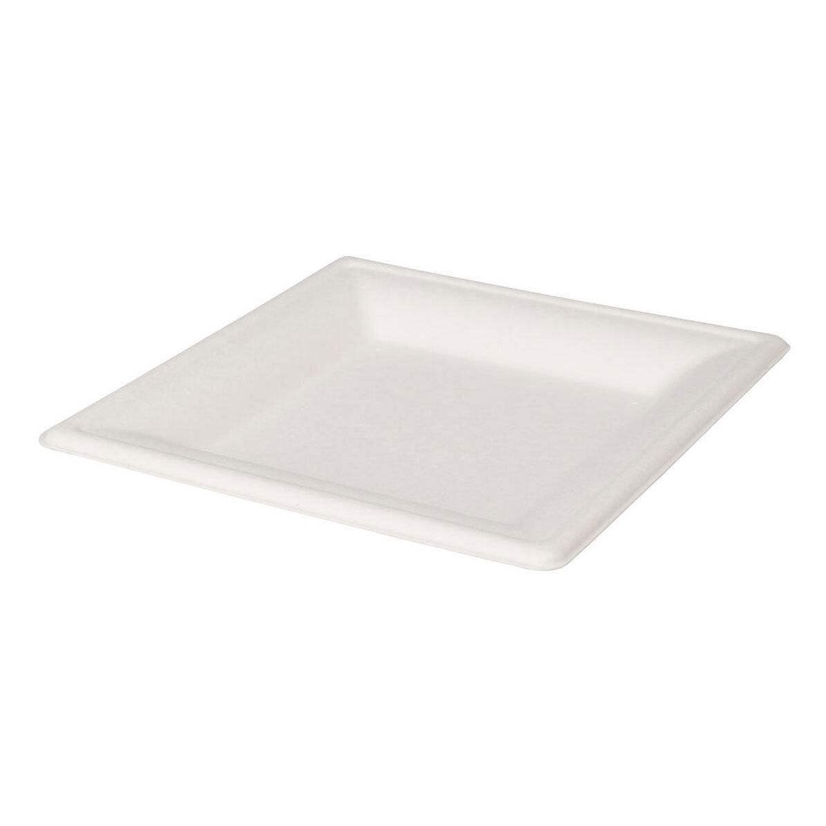 Placas desechables cuadradas 16 cm, octavo.