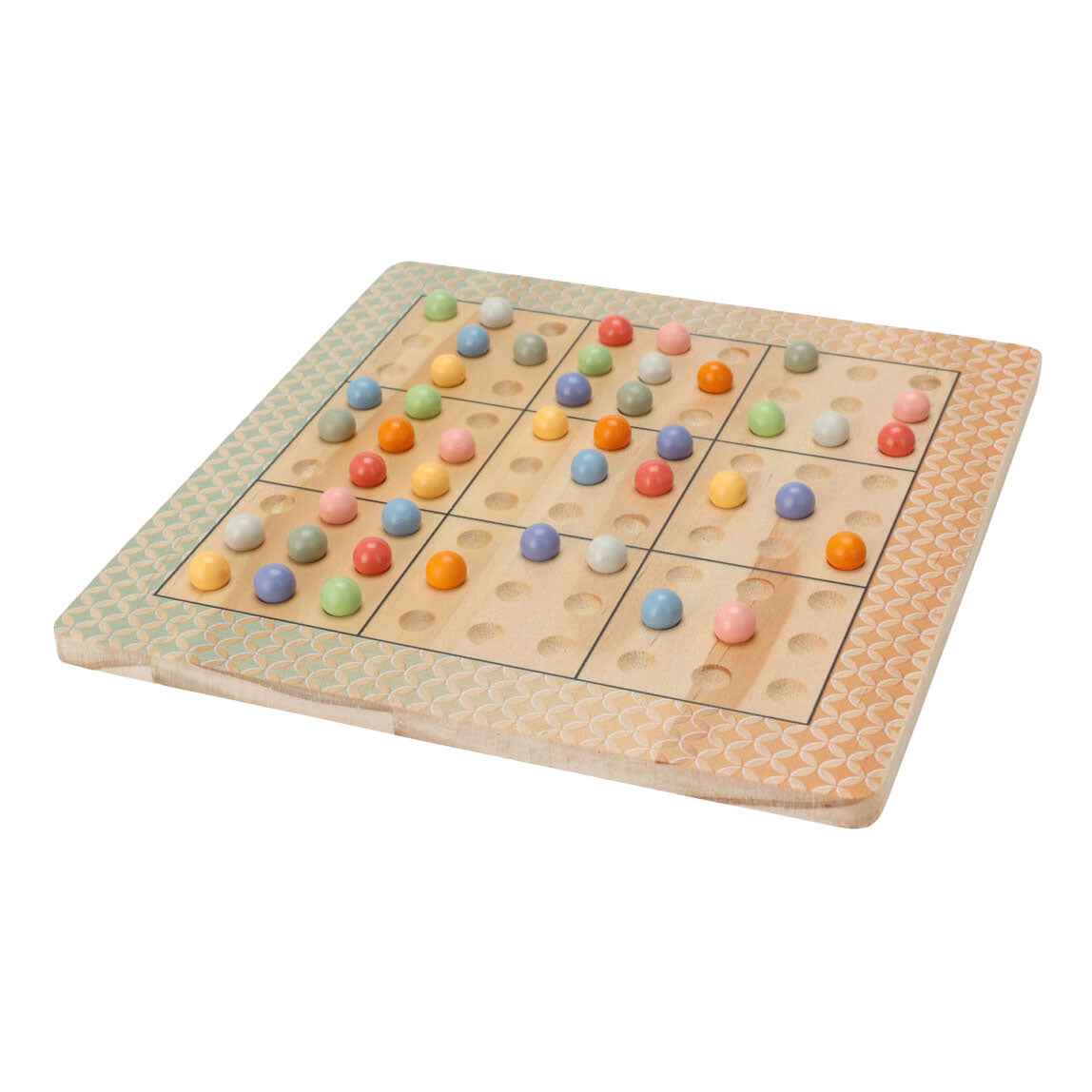 Gioco da tavolo in legno sudoku