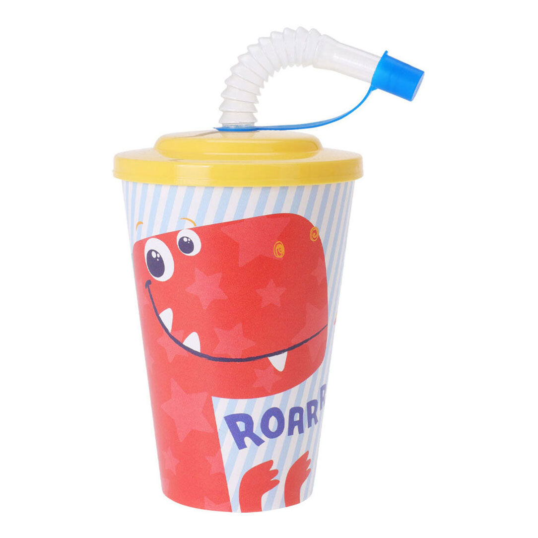 Bere tazza con paglia