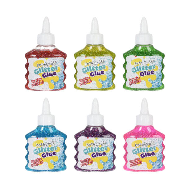 Colla glitter in bottiglia, 90 ml
