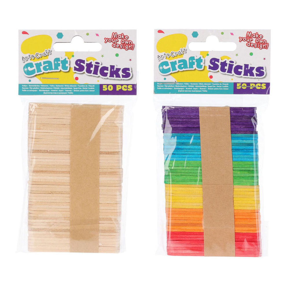 palitos de madera, 50º.