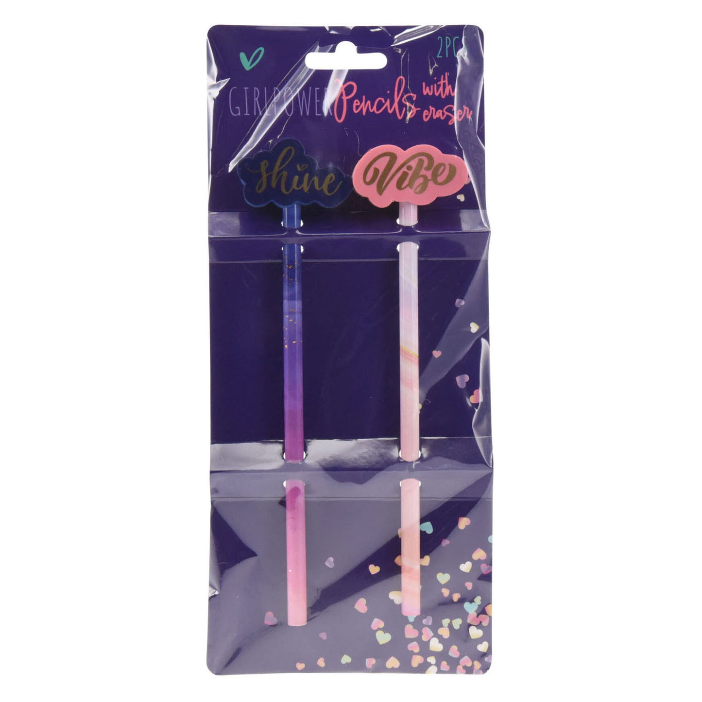 Matite della scuola grigia Pink Purple, 2st.