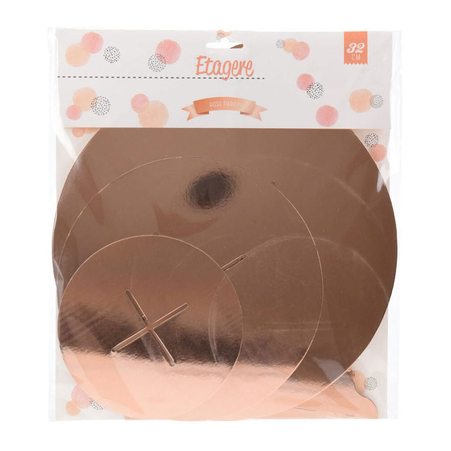 Etager Cardboard 3 strati Rose