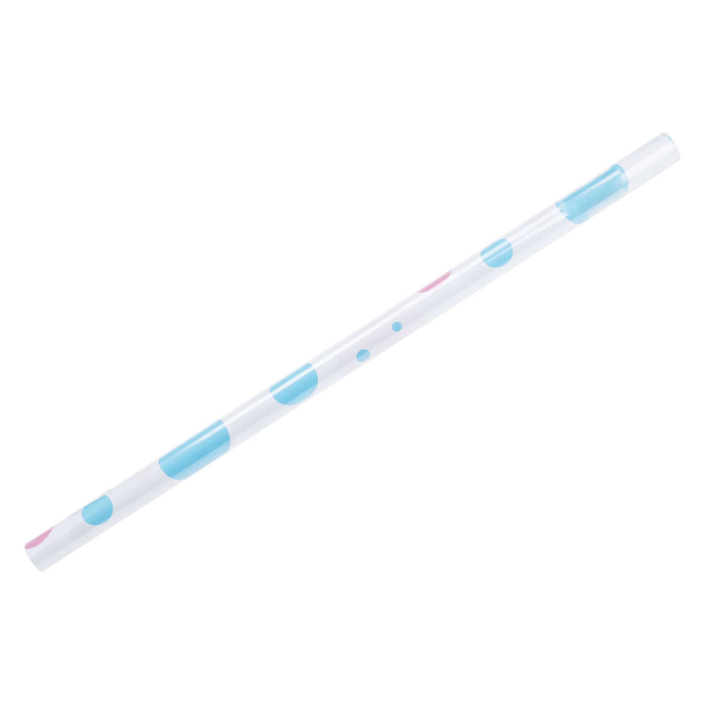 Papel de regalo Puntos rosas azules, 4mtr.