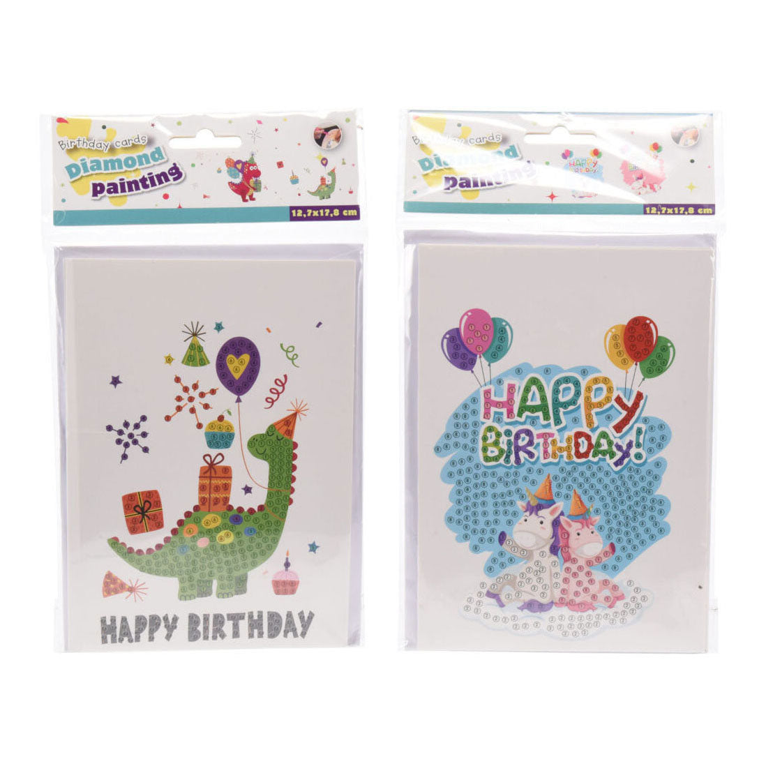 Diamond Painting Birthday Biglietto