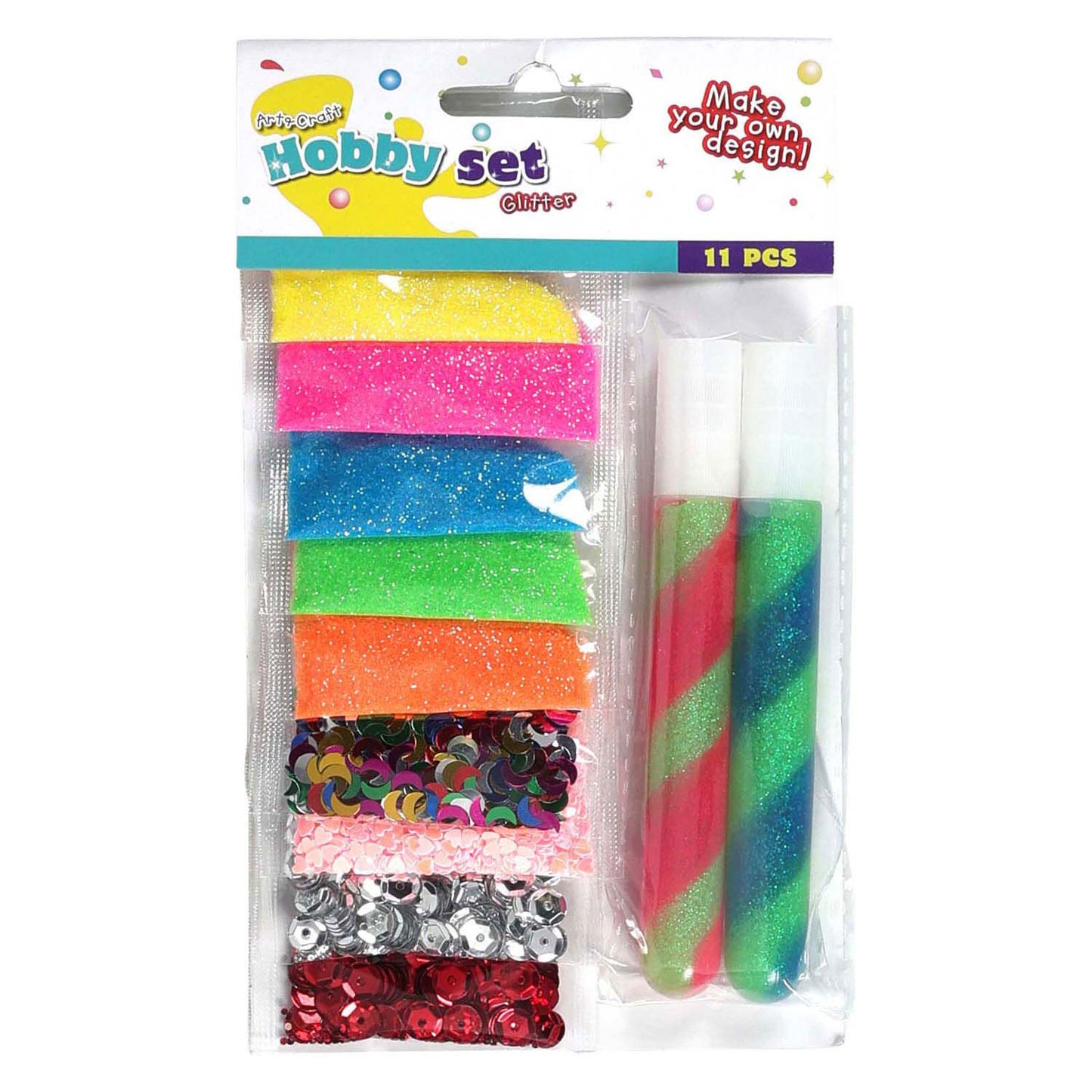 Set glitter, 11dlg.