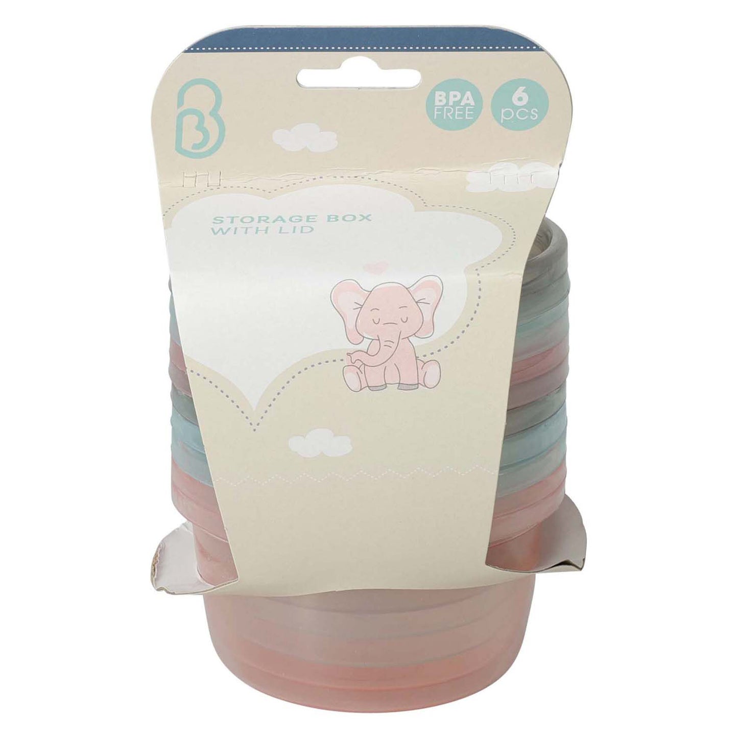 Scatola portaoggetti per bambini, 6 pz.