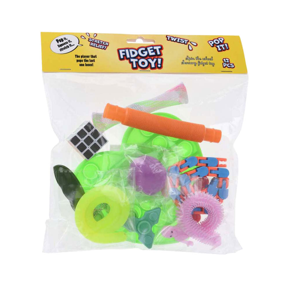 Fidget Toy Set, 12st.