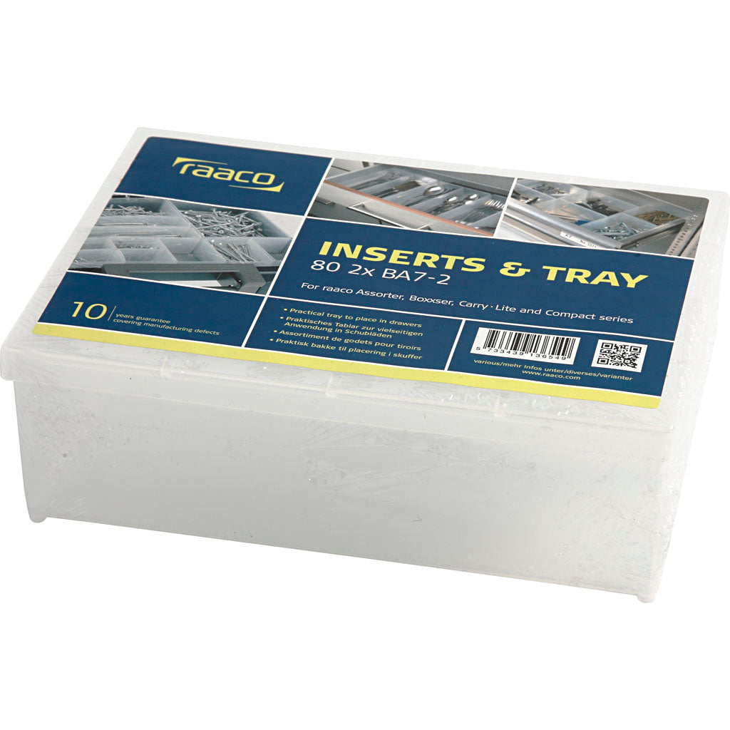Raaco http: www.cchobby.nl inzet-box-afm-ba7-2-h-80-mm-afm-218x79-mm-2-stuk-1-doos