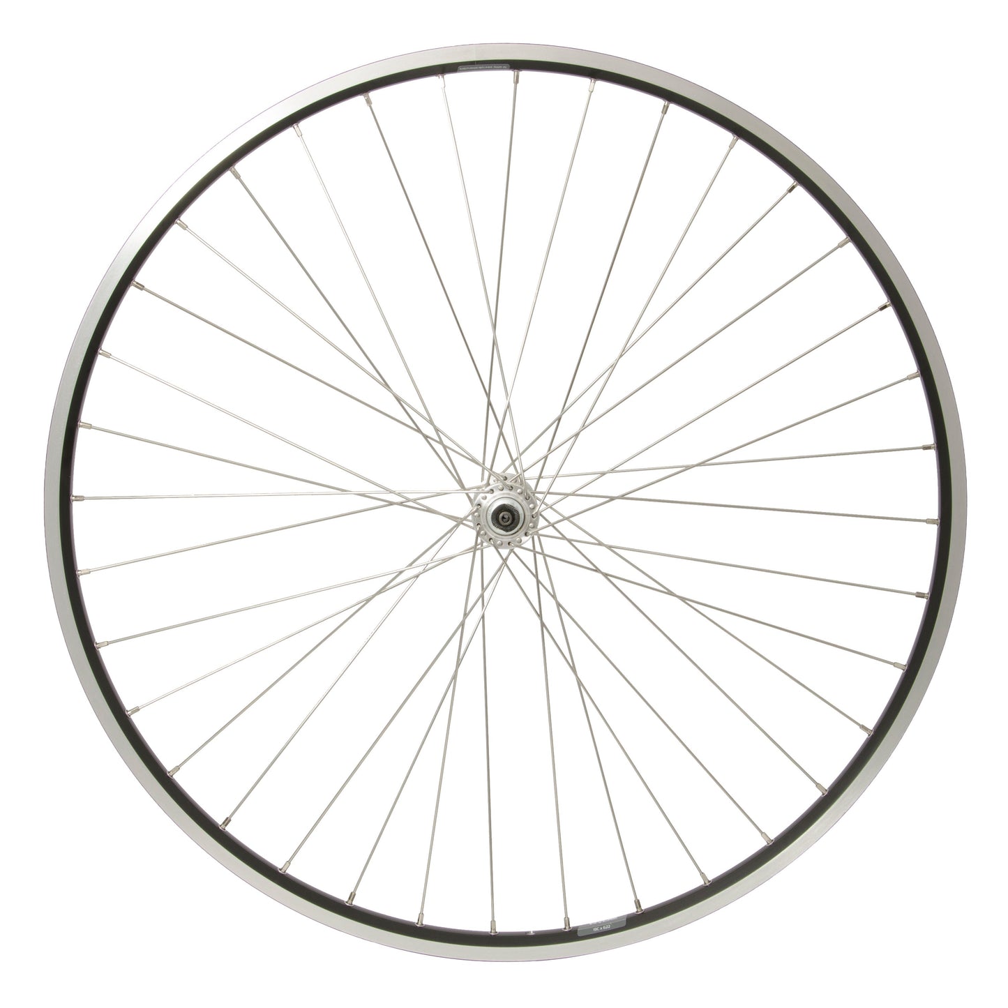 Shimano cordo rueda delantera 28 19-622 buje acero inoxidable radio negro