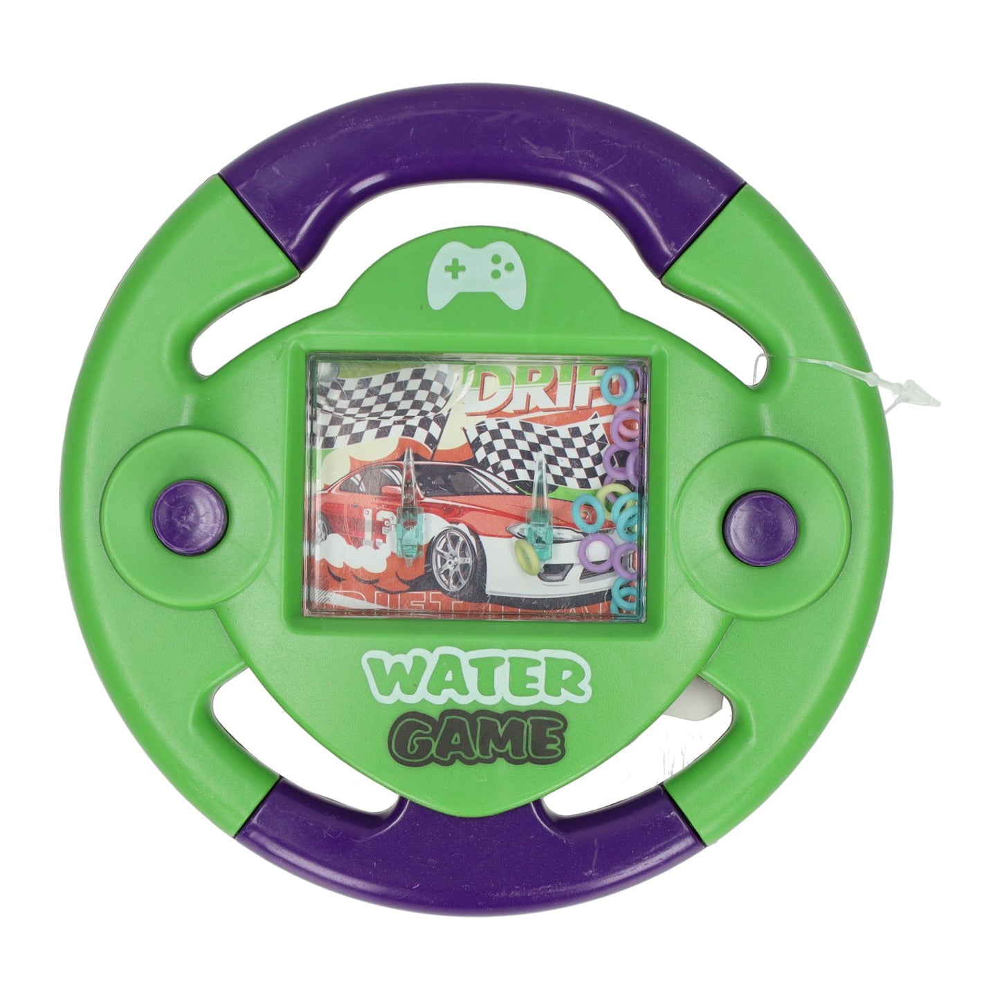 Gioco di pazienza con acqua a forma di volante