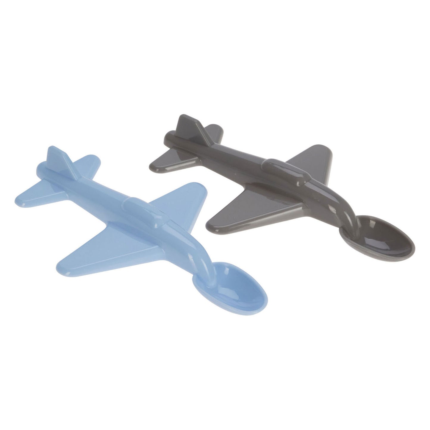 Set cucchiaini per bebè aeroplano - 2 pezzi.