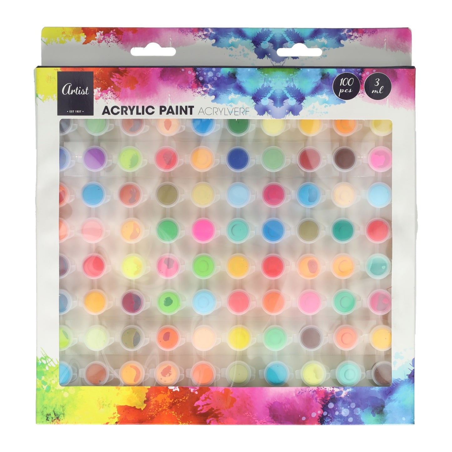 Set colori acrilici - 100 pz.