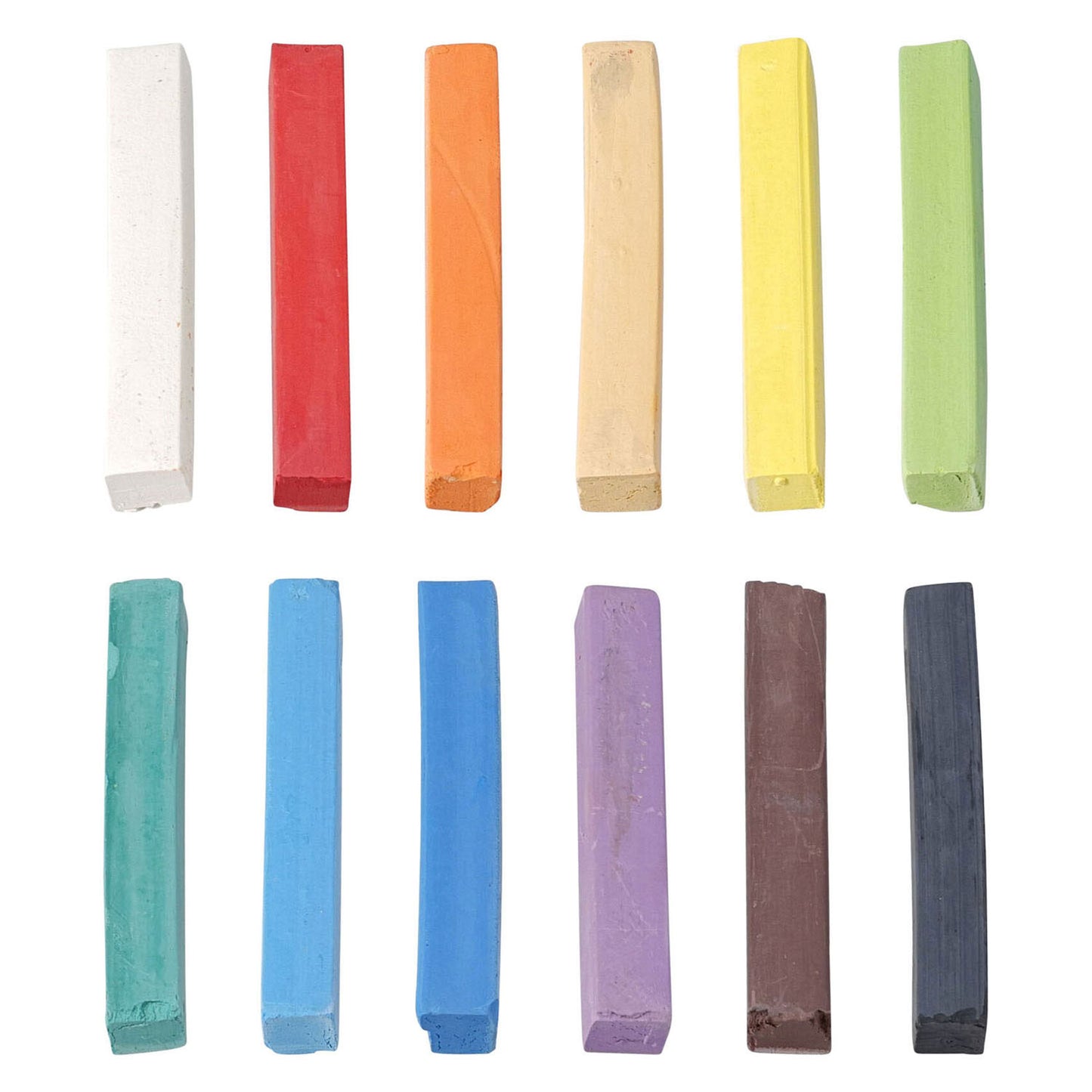 Set gessetti pastello 6,5 cm - 12 pz.