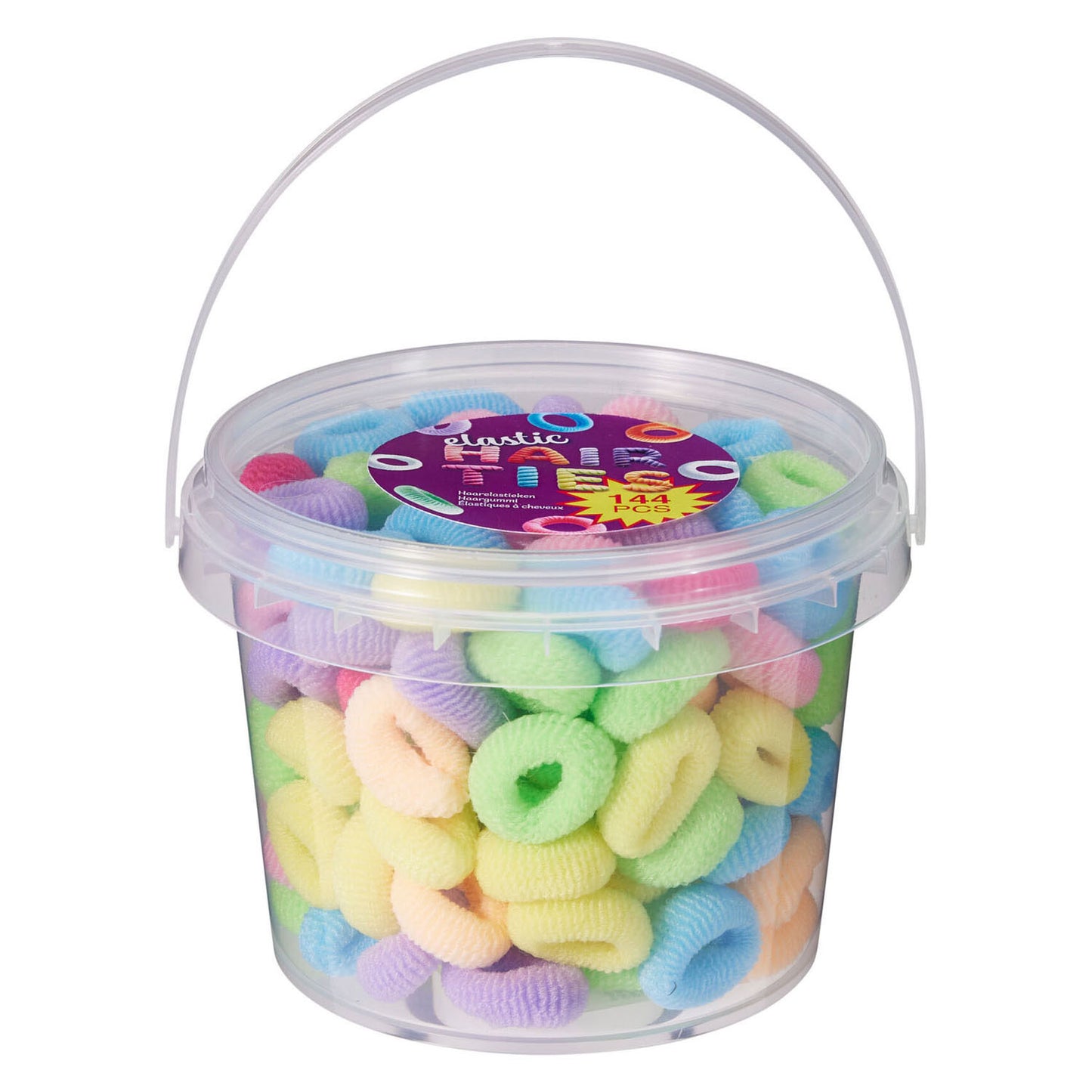 Set elastici per capelli - 144 pz.