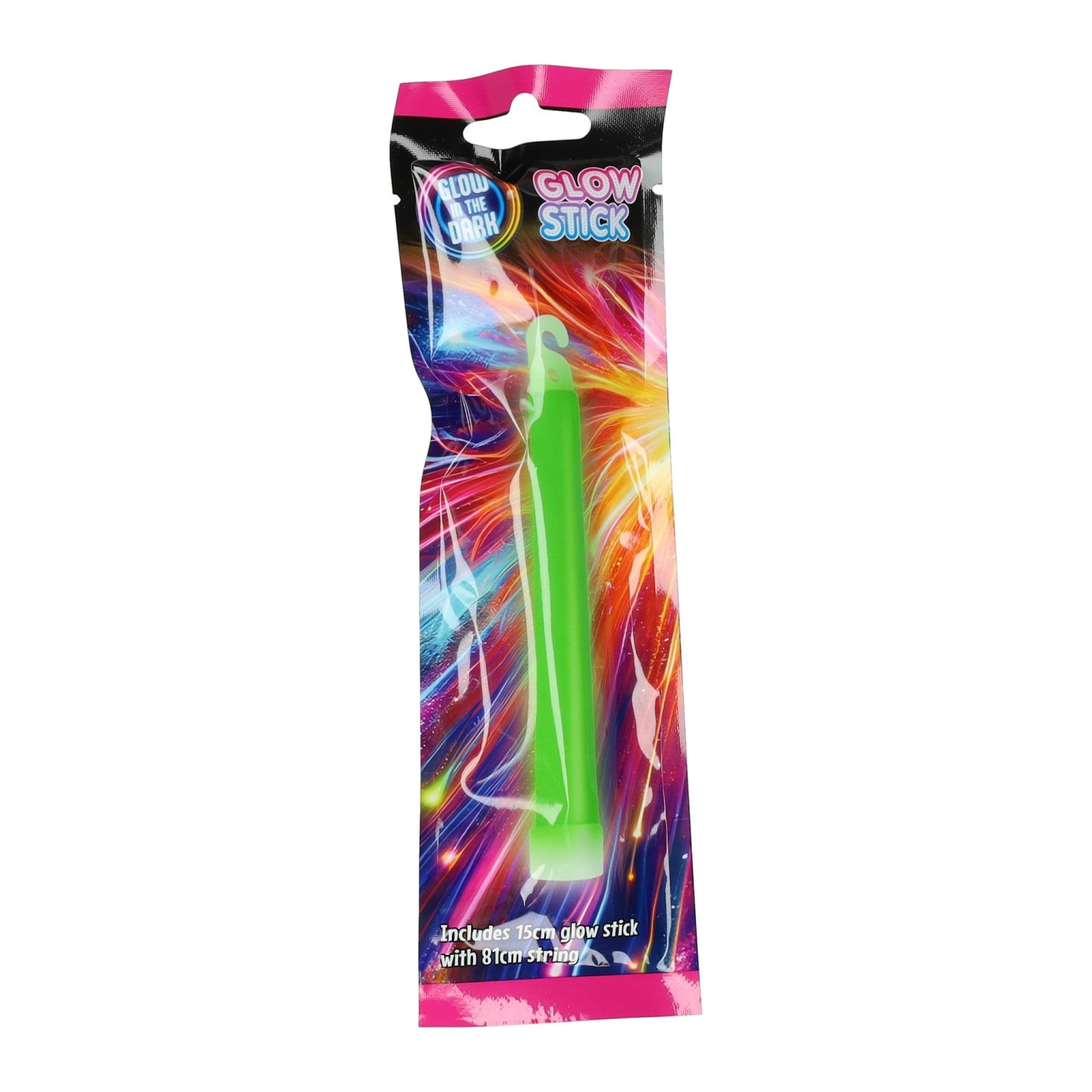Bastoncini luminescenti da 15 cm con cordino