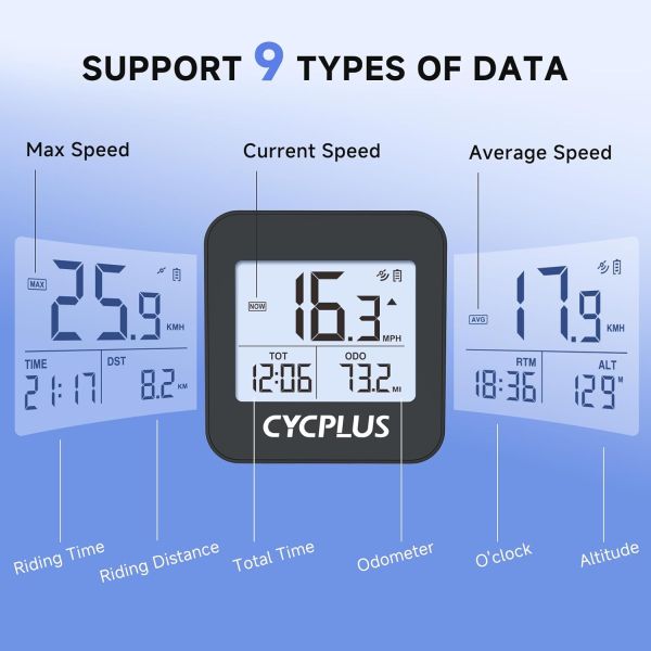 Cyclplus bicycle computer g1 gps