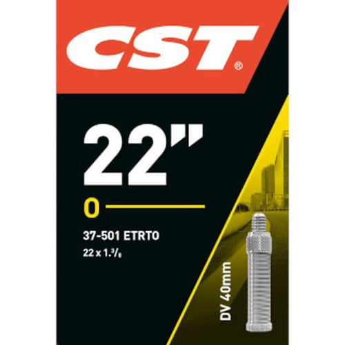 Tubo interno CST 22 x 1,75 (47-457) DV 40 mm nero