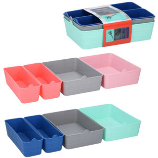 Set portaoggetti Alpina 26,5 cm set da 4 2 assortimento | 6 pezzi