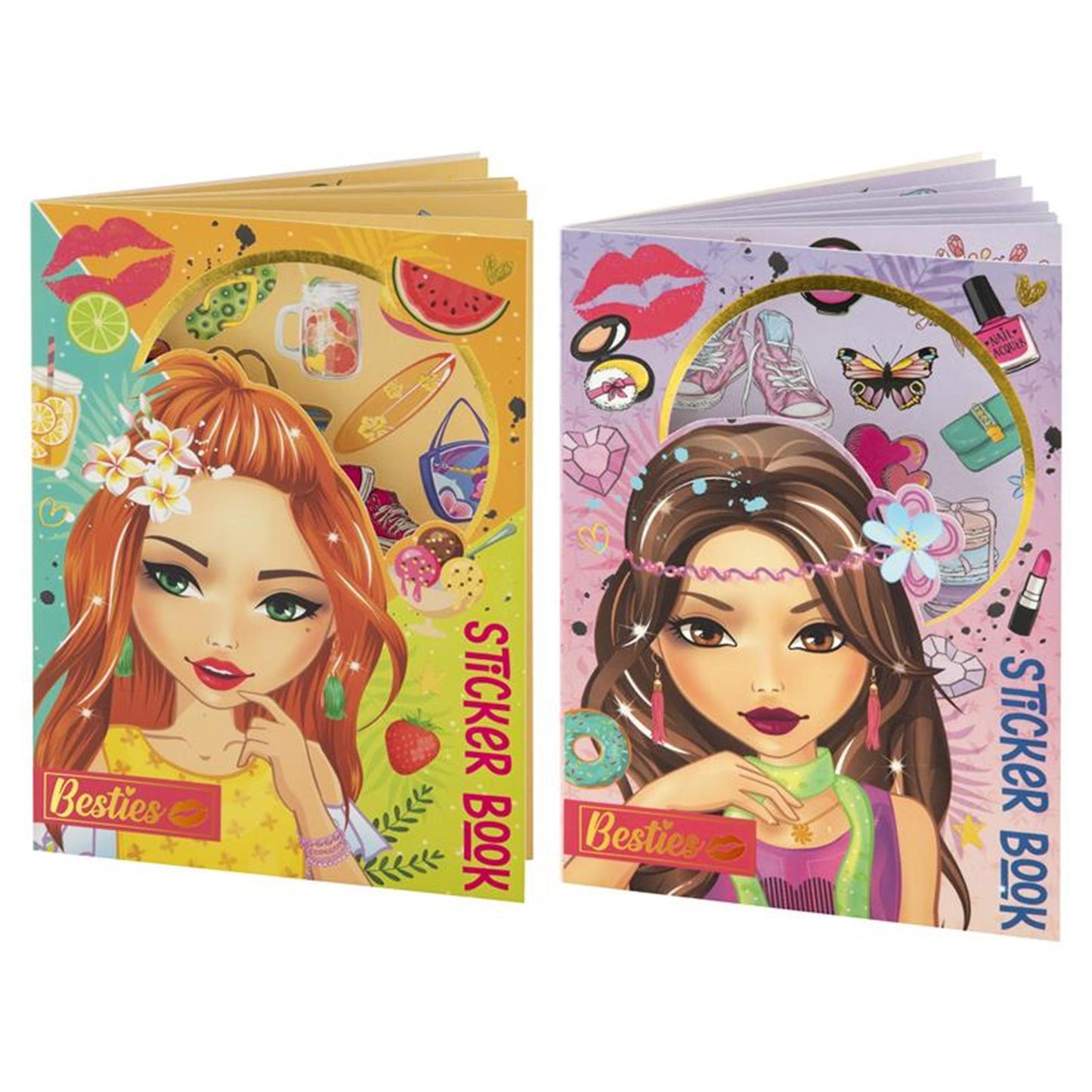 Libro adesivo besties