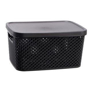 Caja de almacenamiento con tapa 2 surti