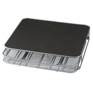 Otras marcas estándar de máquina de café con soporte de cápsula 32x29x6 cm de metal negro plateado