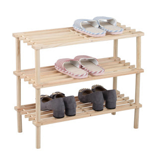 Zapatero de madera | 3 piezas